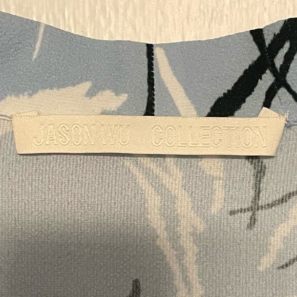 Jason Wu Floral Pullover Blouse w/ Neckties Size 12‎ - Picture 4 of 7